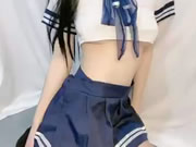 反差婊子jk 女孩皮膚看著真嫩啊