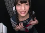 JK服H罩杯巨乳摸摸茶妹 高橋聖子